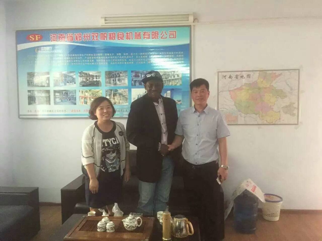 玉米加工設(shè)備合作案例1